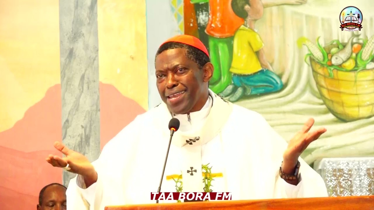 HOMILIA:KARDINALI RUGAMBWA ASISITIZA WAAMINI WASIVURUGE KARAMA NA UTUME WAO/WABAKI WAAMINIFU