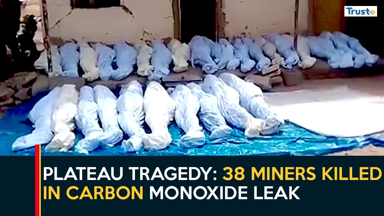 Plateau Tragedy: 38 Miners K!lled In Carbon Monoxide Leak