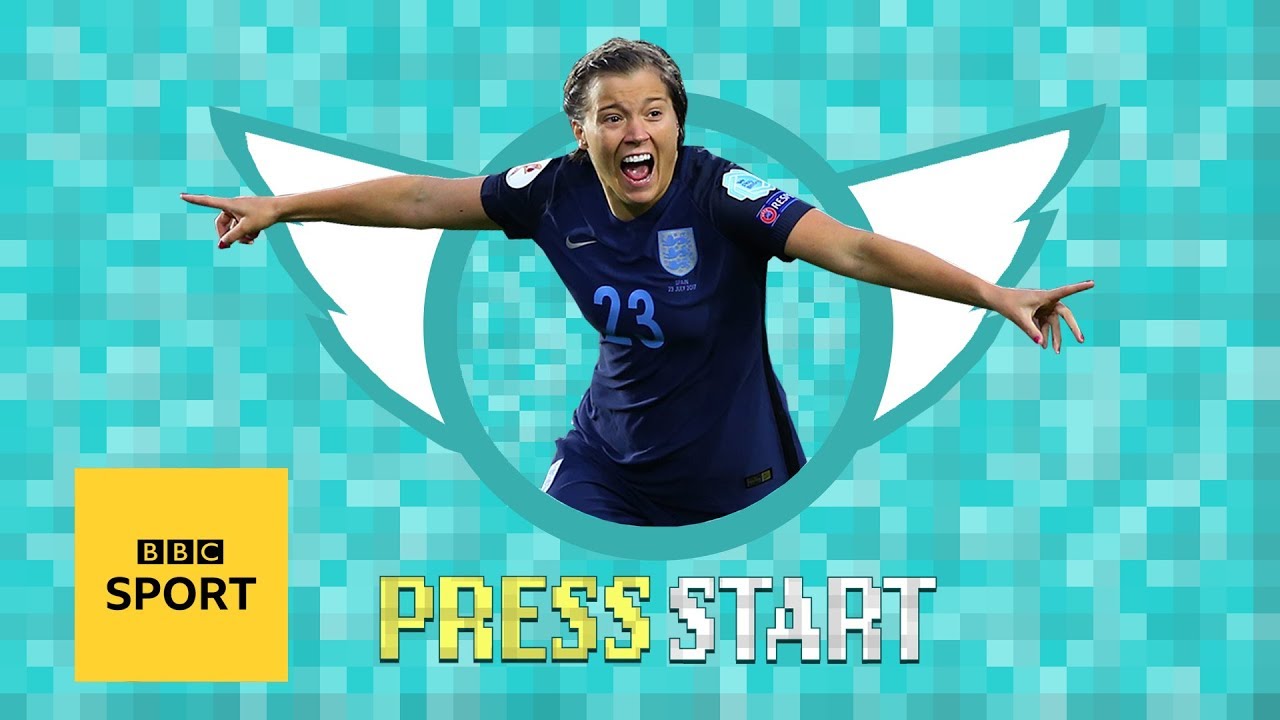 England's Fran Kirby plays 'kerby' with Lionesses team-mate Millie Bright - BBC Sport
