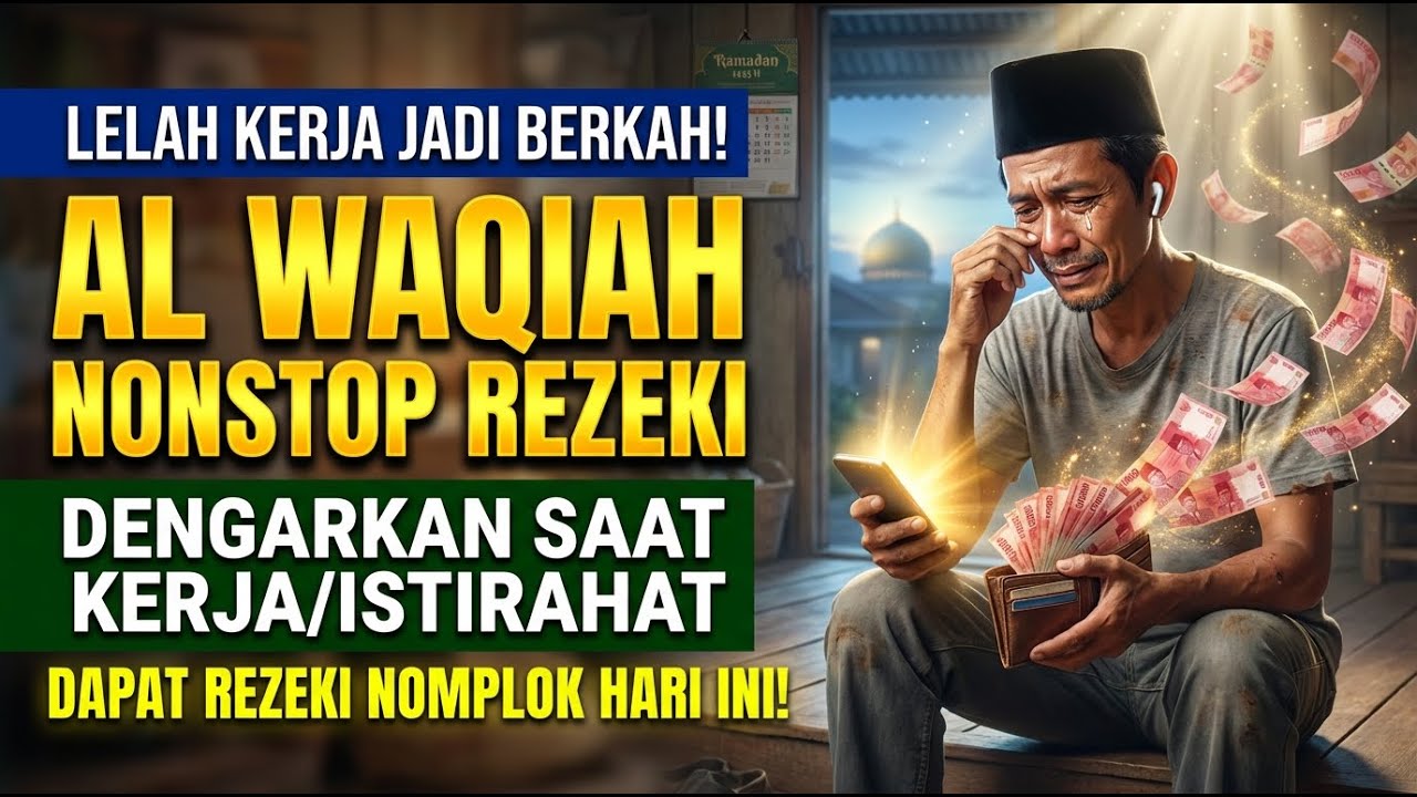 RAHASIA DAGANG LARIS! Kisah Dzikir Al Waqiah Penarik Rezeki Melimpah Ramadhan