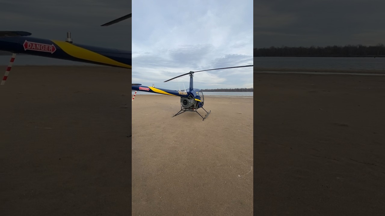 Flying to an island!! #helicopter #helipilot