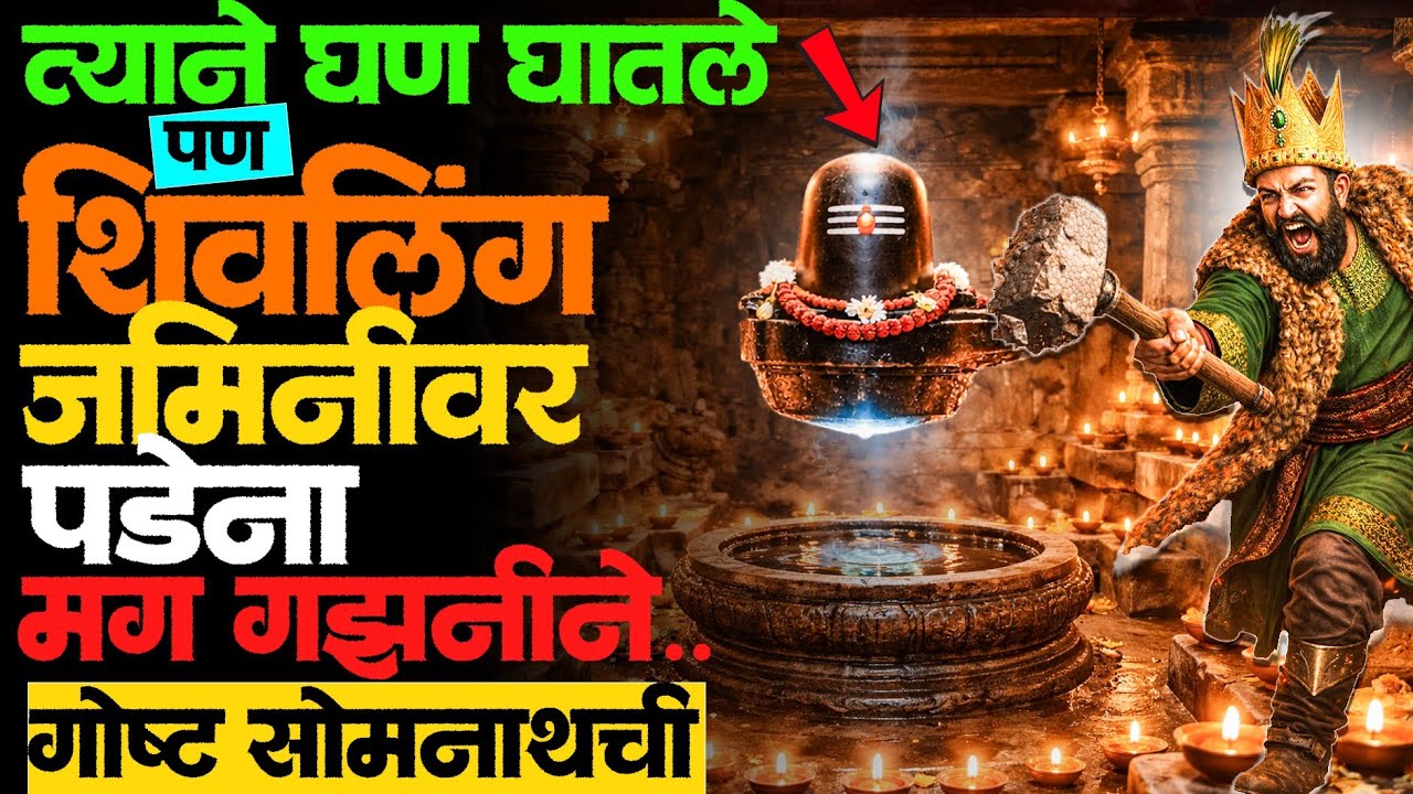 आजपासून 1000 वर्षांपूर्वी गझनीने सोमनाथ मंदिर लुटले होते पण आजही.. #somnathtemple #ghazni #modi 