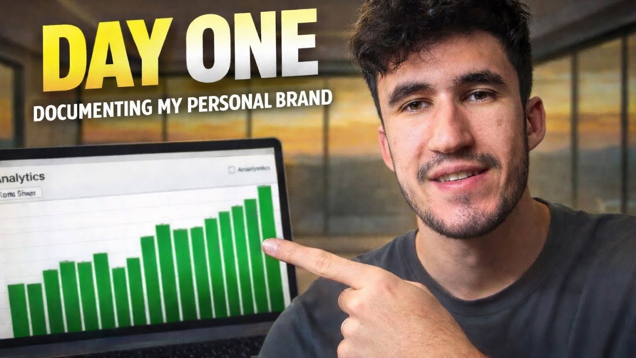 Day one documenting my personal brand till it goes viral 