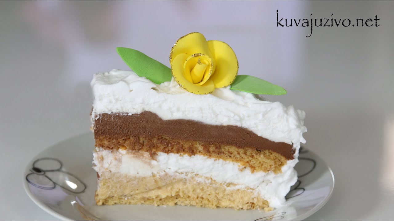 MATURSKA TORTA - PREUKUSNA TORTA SA LEŠNICIMA I ČOKOLADOM