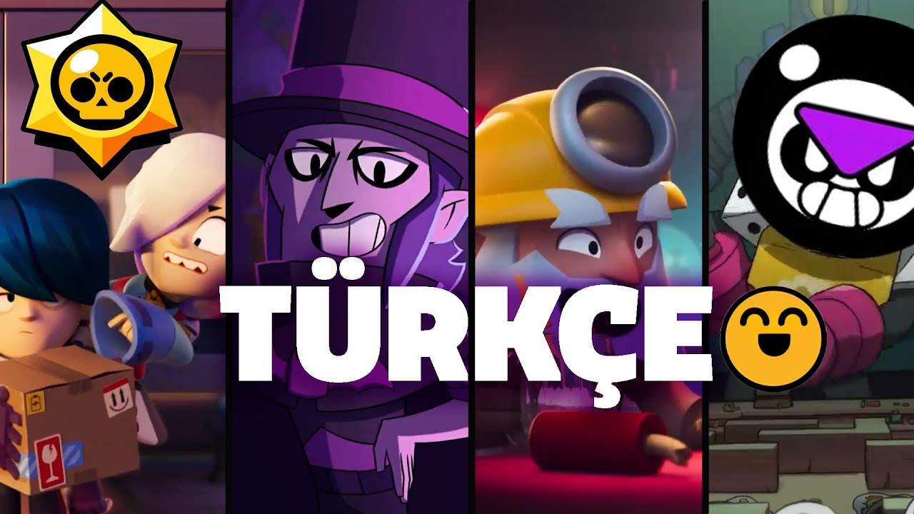 BRAWL STARS TÜRKÇE DUBLAJ ANİMASYON 2024-2025 KOMİK 😆