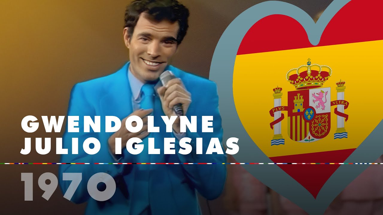 GWENDOLYNE &ndash; JULIO IGLESIAS(Spain 1970 &ndash; Eurovision Song Contest HD)