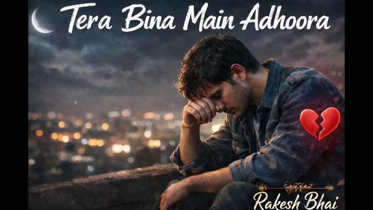 💔 Tera Bina Main Adhoora | Heart Touching Sad Song | Rakesh Bhai Official