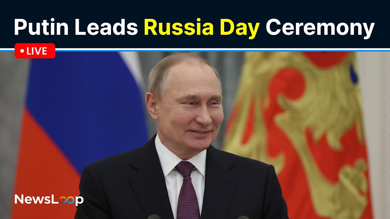 🔴 LIVE | Putin Presents State Awards On Russia Day Ceremony Today