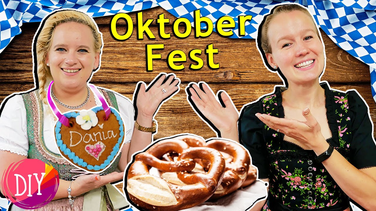 OKTOBER FEST STORE 🥨 DIY LEBKUCHEN HERZEN 🥨 SUPER NIEDLICH