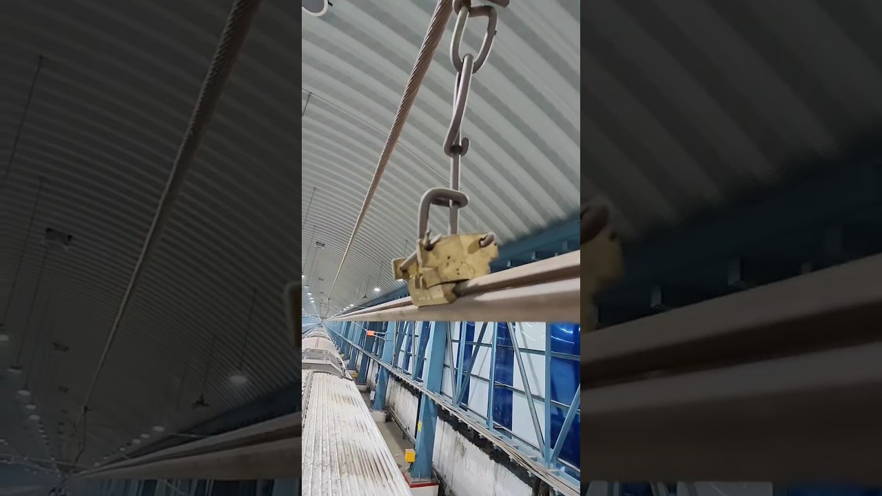 Train ka electrical wire | train OHE overhead wire | OHR dropper wire |  #ohedropper #dropperwire