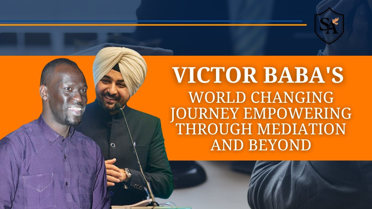 Victor Baba's World Changing Journey  Empowering Through Mediation and Beyond