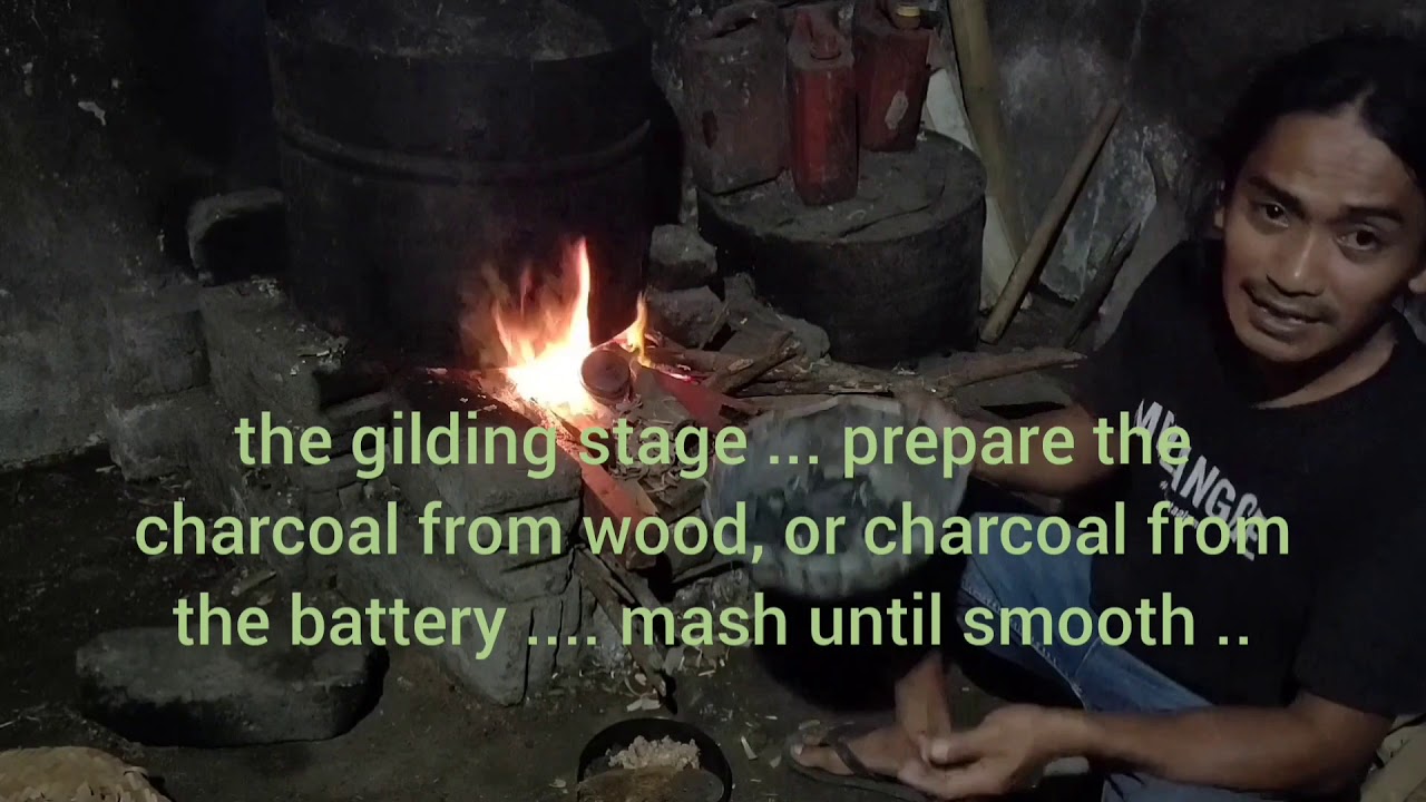 Making simple steel for fire strikes.BESIAPI