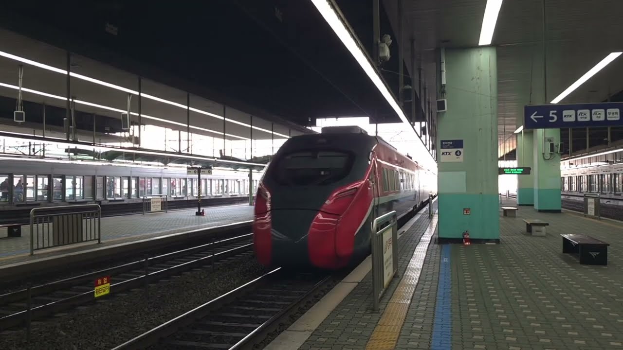 [철도풍경] KORAIL 수원역경부선  #1011 서울 → 부산 ITX-마음(6량) 열차 진입/도착