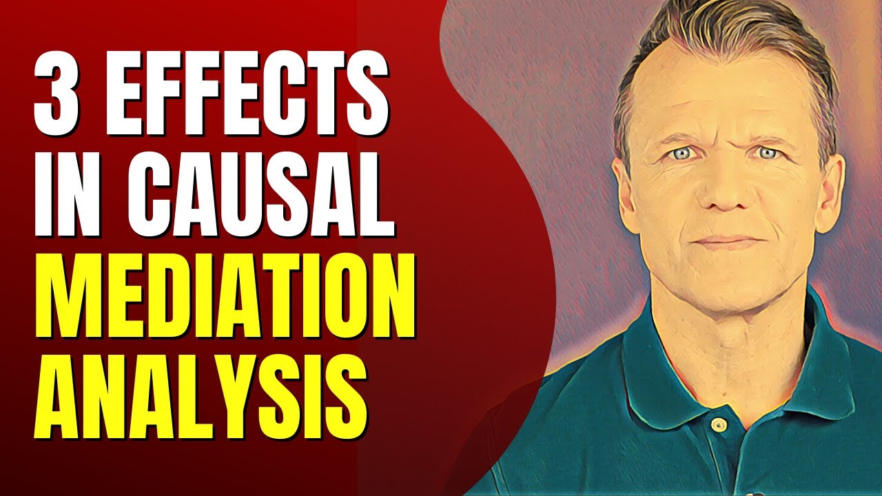 Three effects of mediation analysis