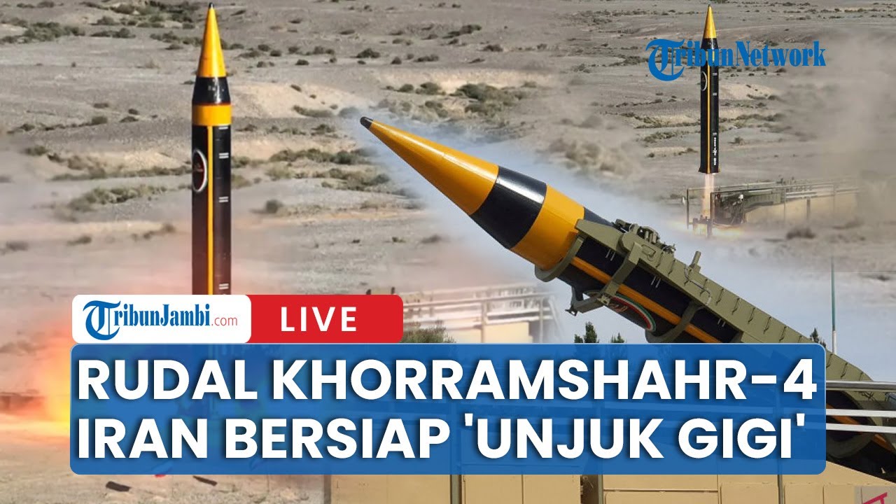 🔴Khorramshahr-4 Siap Dilepas, Iran Pamer Rudal Paling Ditakuti