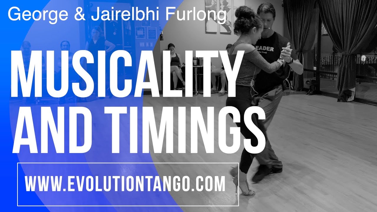 Musicality challenge in our Advance Tango Class.