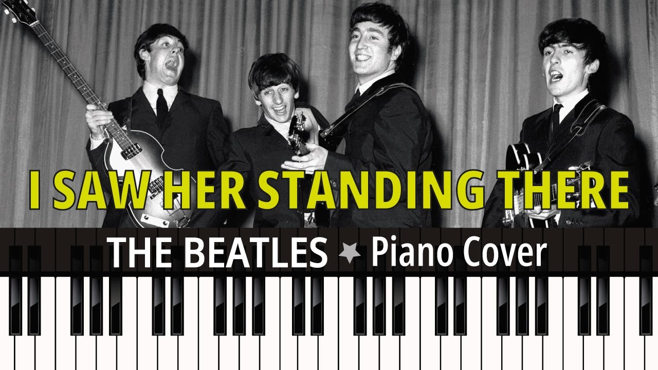 I Saw Her Standing There (1963) The Beatles TUTORIAL piano cover + sheet music