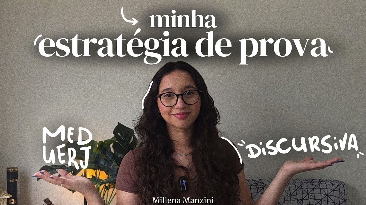 COMO fazer uma prova UERJ discursiva pra valer? | Vestibular UERJ 2° Fase Mi34