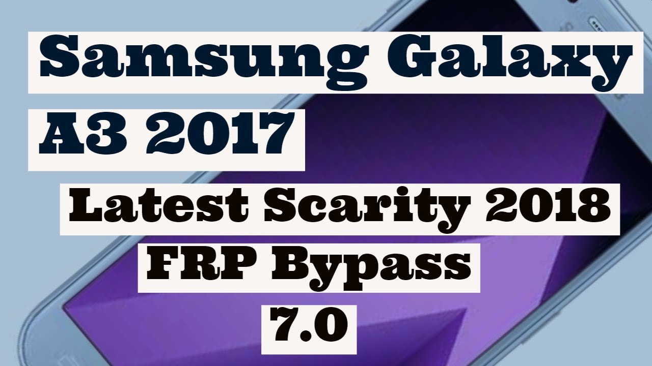 Samsung Galaxy A3 2017! 7.0 FRP Bypass | New Method | 100% Done