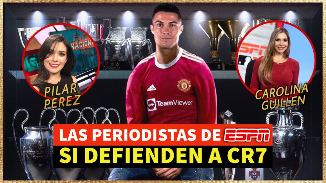 Las MUJERES de ESPN Si Defienden a CRISTIANO 🤩Saben más de FÚTBOL que los HOMBRES (Carolina y Pilar)