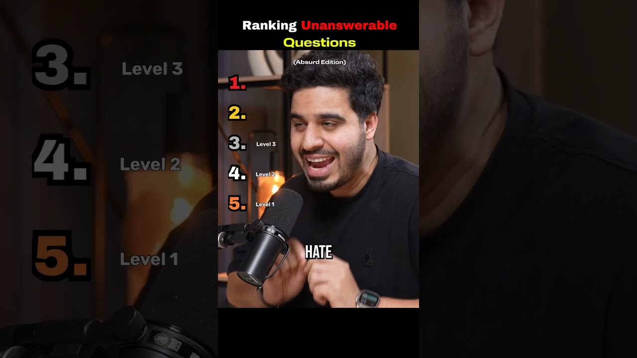 Ranking Unanswerable Questions (pt.4)