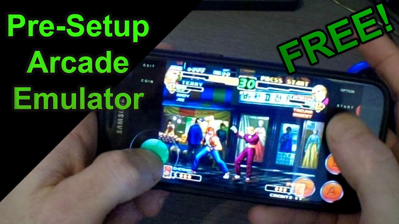 Android Phone Retro Arcade Pre-Setup Emulator With Games