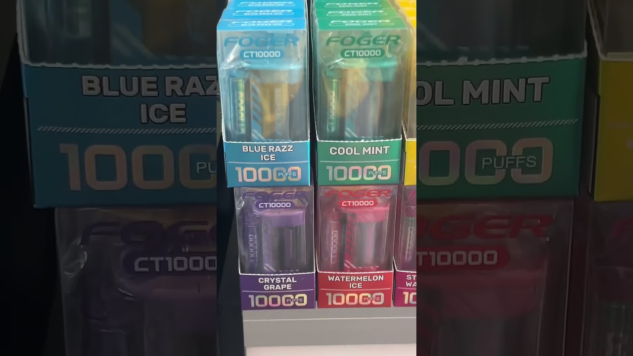 Experience the ease and enjoyment of vaping with the Foger CT10000 @nwgsmokeshop. 🤩💨 #21andover