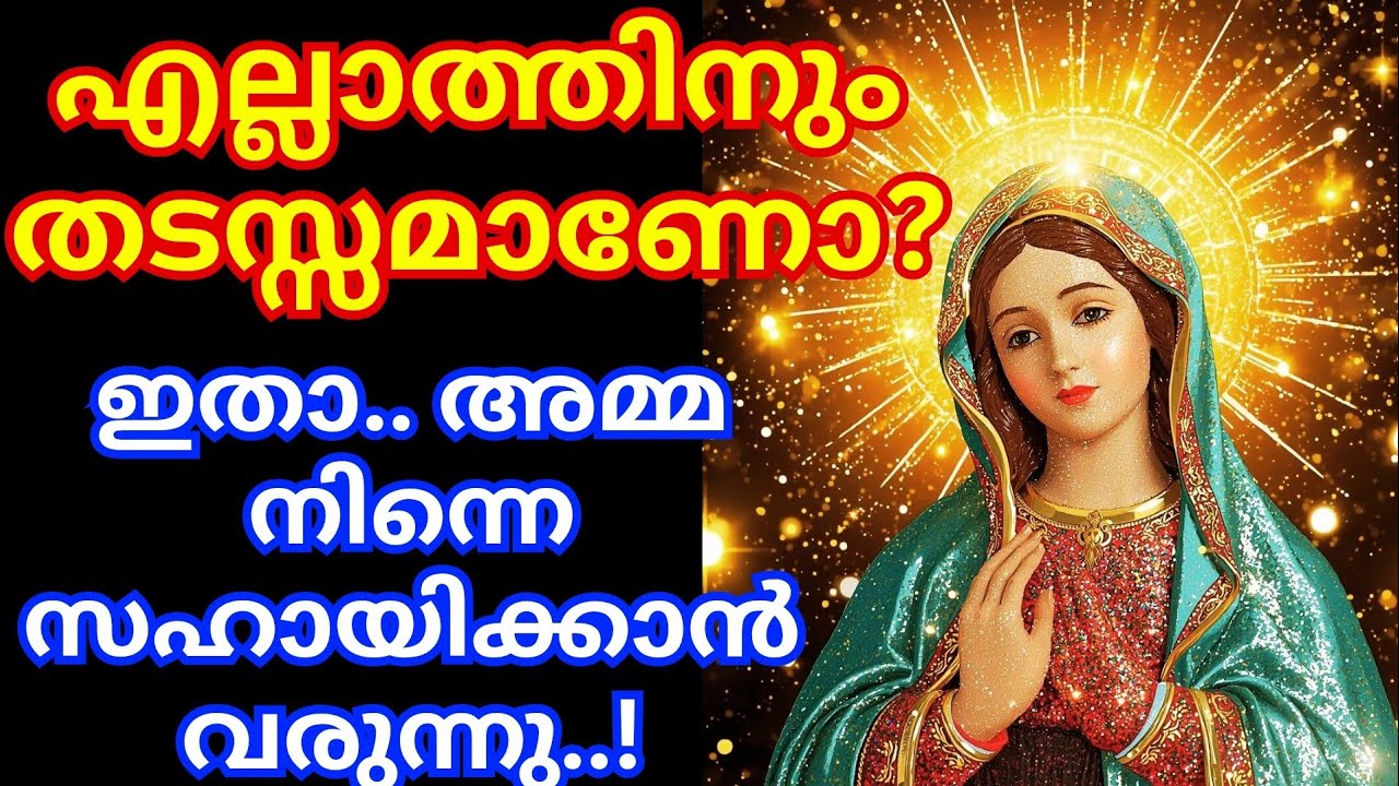 തടസ്സങ്ങളുടെ കെട്ടുകൾ പൊട്ടിച്ചെറിഞ്ഞ് നിയോഗം സാധിക്കുന്ന പ്രാർത്ഥന #jesusmiracleprayer #kreupasanam