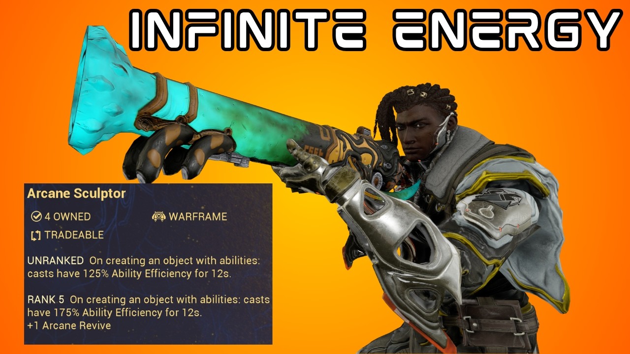 Arcane Sculptor is NUTS | Warframe