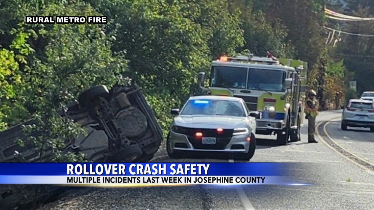 Rollover crashes in Josephine County: Keeping yourself safe