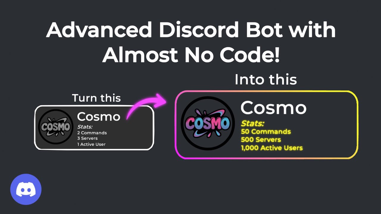 Build a Next-Level Discord Bot Using Barely Any Code