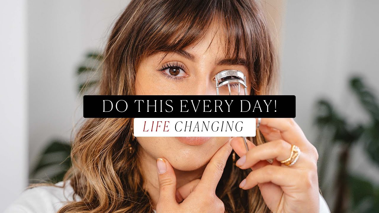 STRUGGLE WITH STRAIGHT LASHES? - How to curl your lashes THE RIGHT WAY!