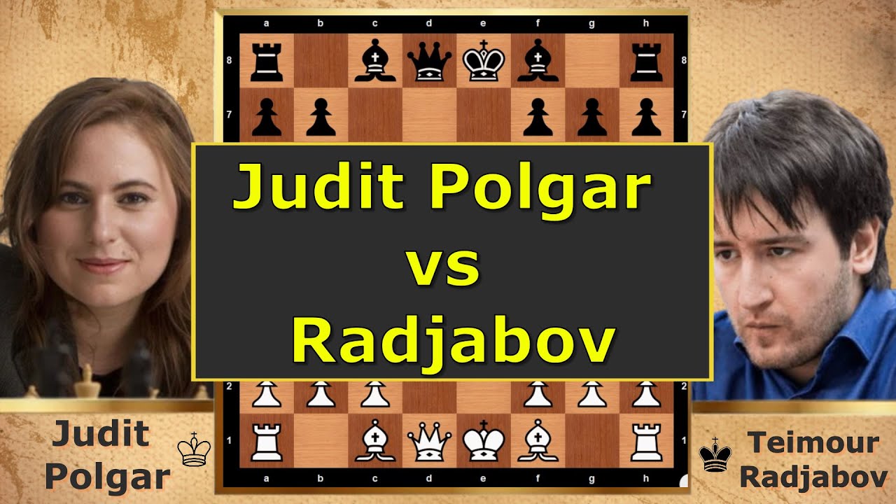 POLGAR vs RADJABOV &ndash; Epic Sicilian Battle in Enghien! ♟⚡🔥 #juditpolgar  #radjabov  #chess