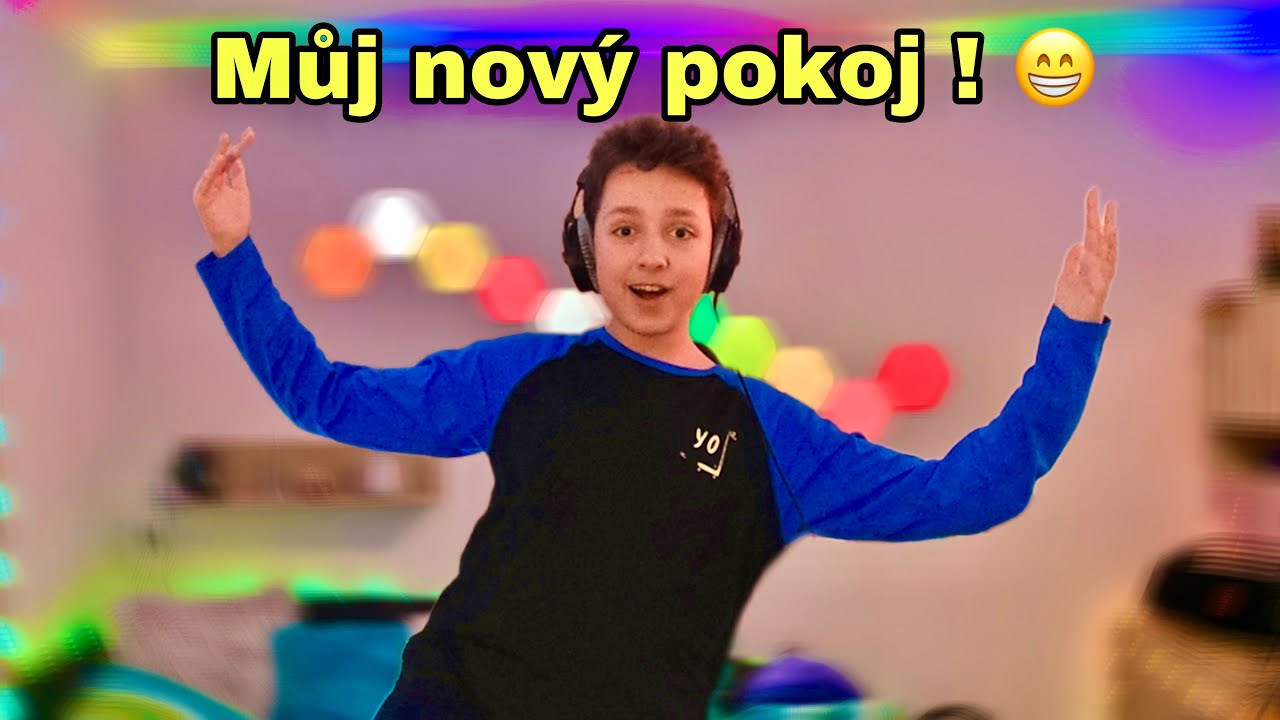 ROOM TOUR / MŮJ NOVÝ POKOJ