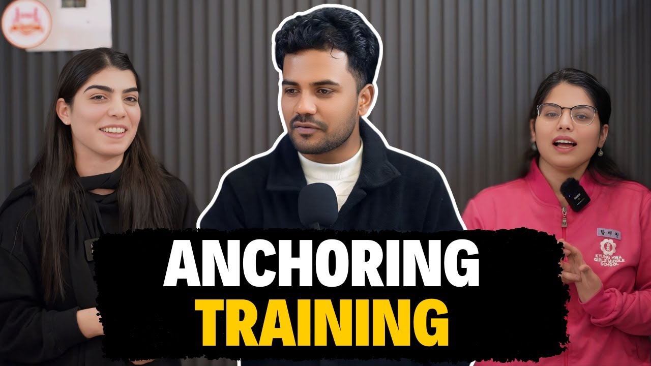 How to Speak English Confidently | News Anchoring Activity | English Speaking practice