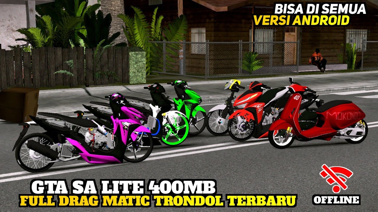 RILIS‼️GTA SA LITE FULL MOD DRAG MATIC VARIO VESMET LIARAN SOUND GAHAR OFFLINE TERBARU 2026