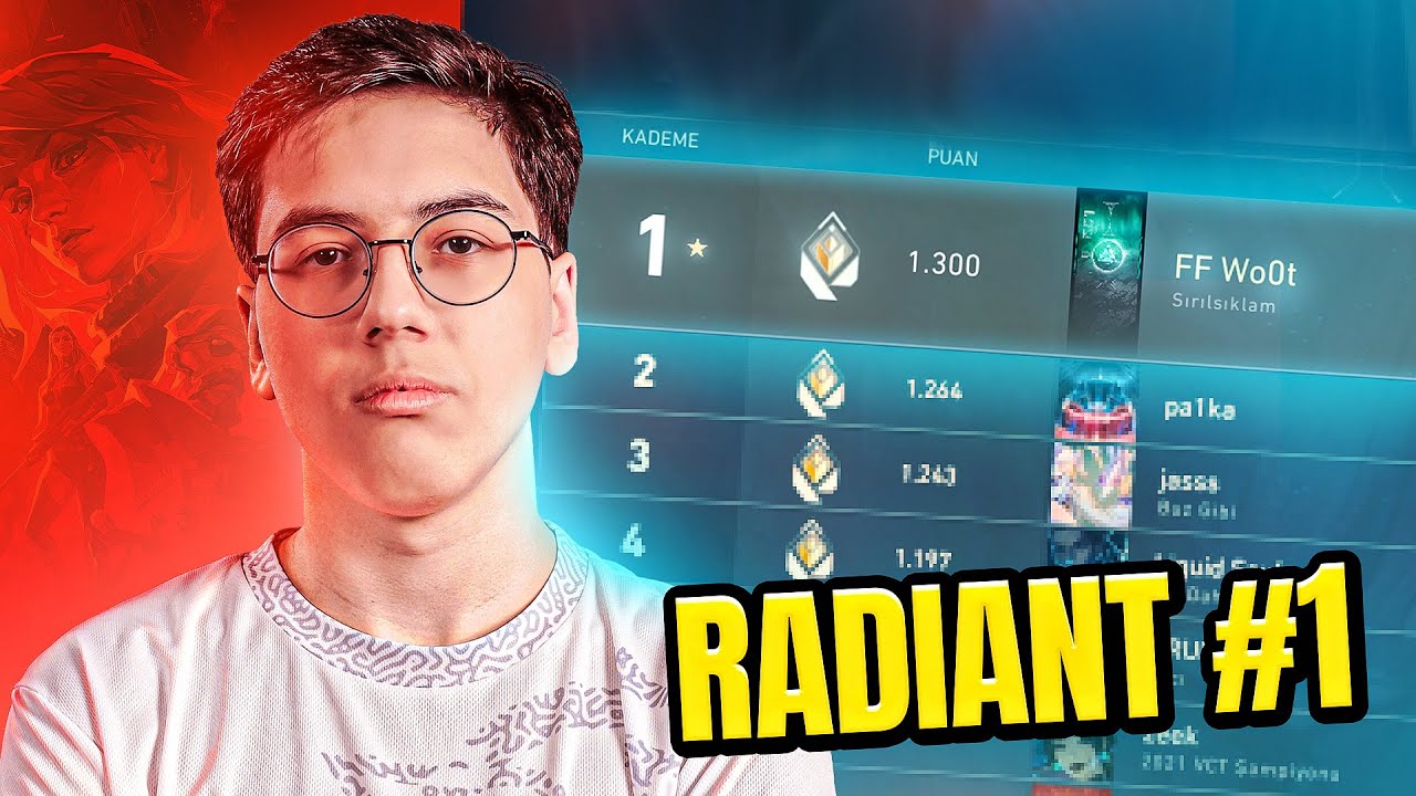 VALORANT RADIANT #1 NASIL OLDUM? Wo0t