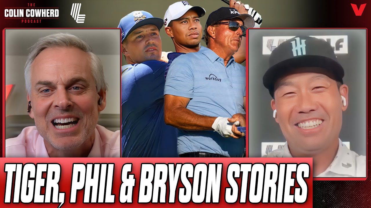 Kevin Na shares Bryson DeChambeau, Phil Mickelson & Tiger Woods stories to Colin Cowherd | LIV Golf