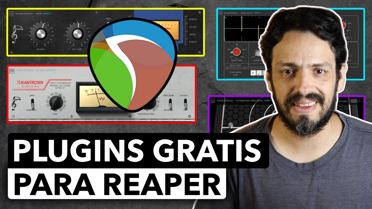 Probando los PLUGINS GRATIS de TUKAN para REAPER