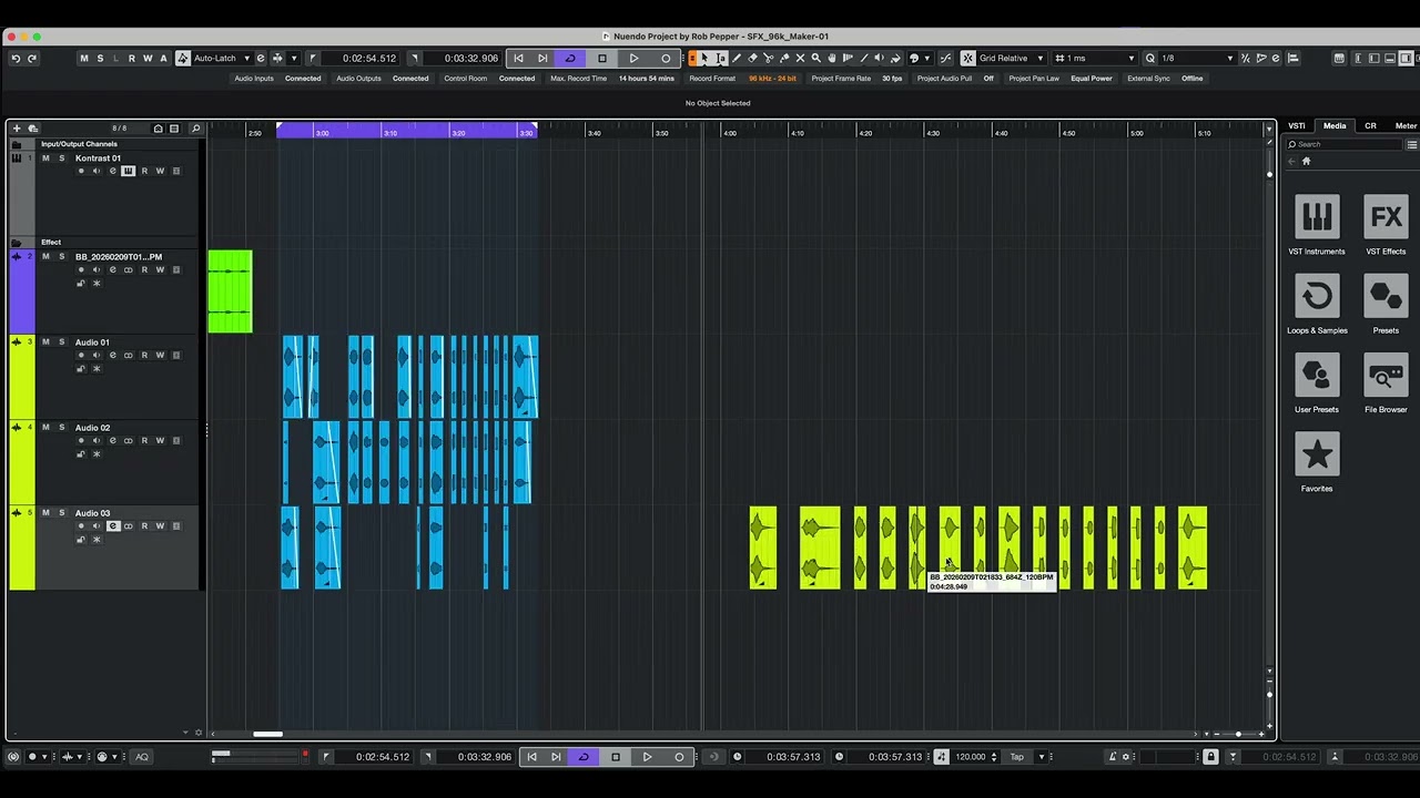 Creating Textures for Game Audio Sound Design.
