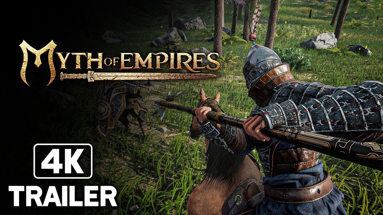 MYTH OF EMPIRES Official Beta Trailer -  2021 4K