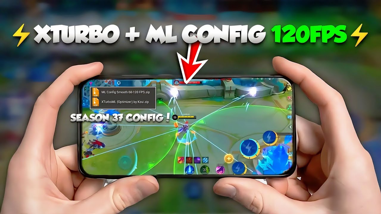 ⚡ Ультраплавная конфигурация от 60 до 120 кадров в секунду в Mobile Legends | Исправление задерже...