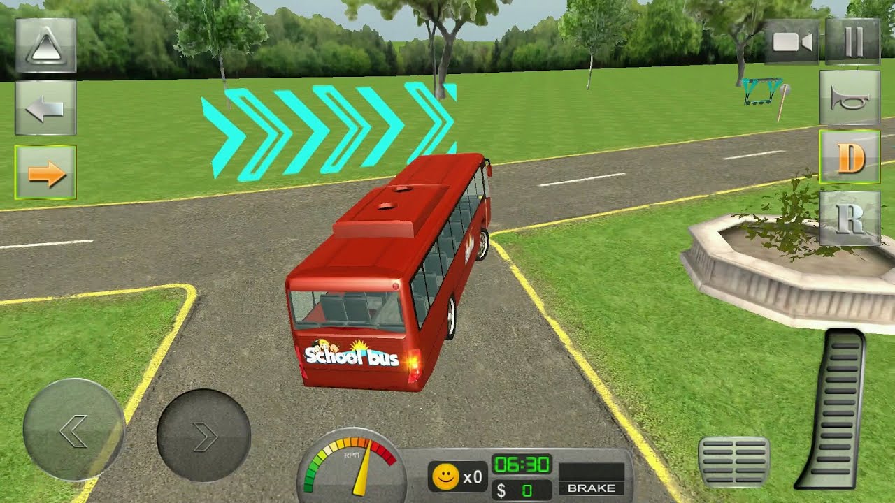 School Bus Driver 3D Simulator Android Gameplay #5 #DroidCheatOfficial
