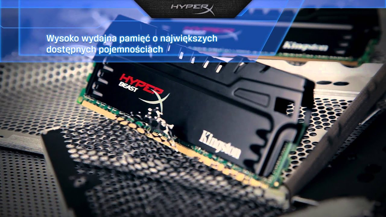 Przedstawiamy pamięć Kingston HyperX Beast