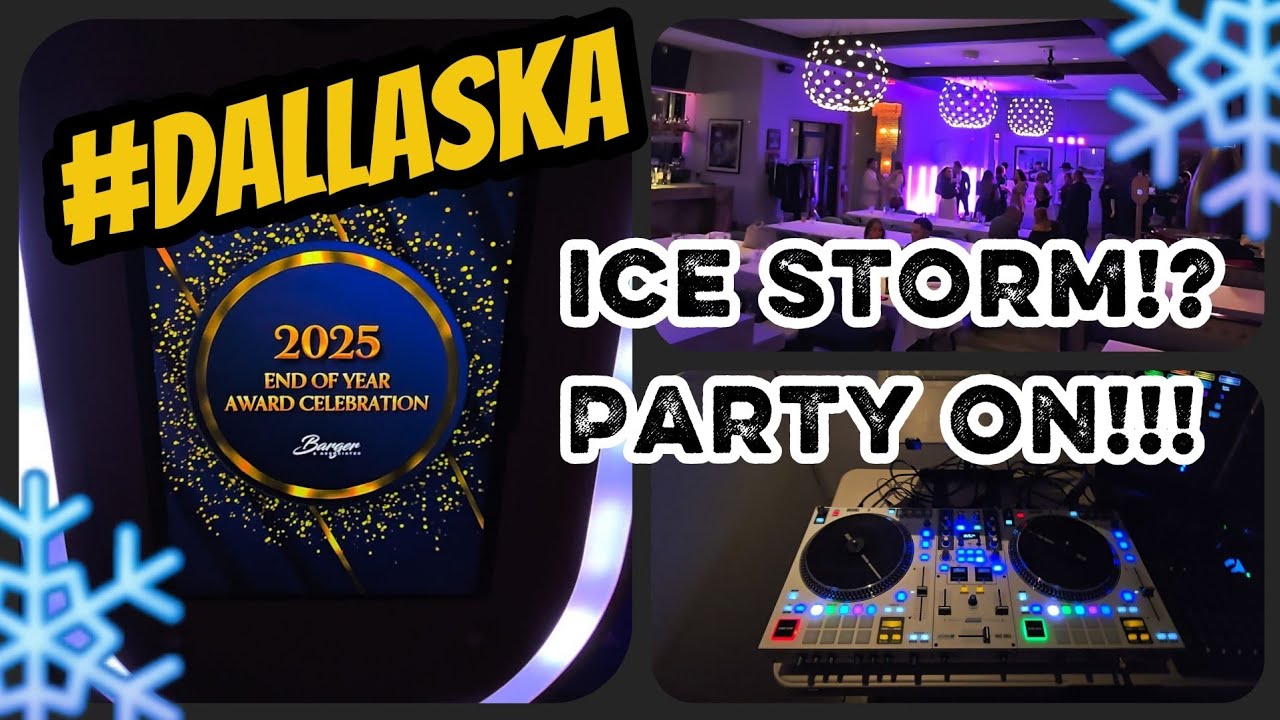 Incoming ice storm? ❄️ The party must go on ✨️