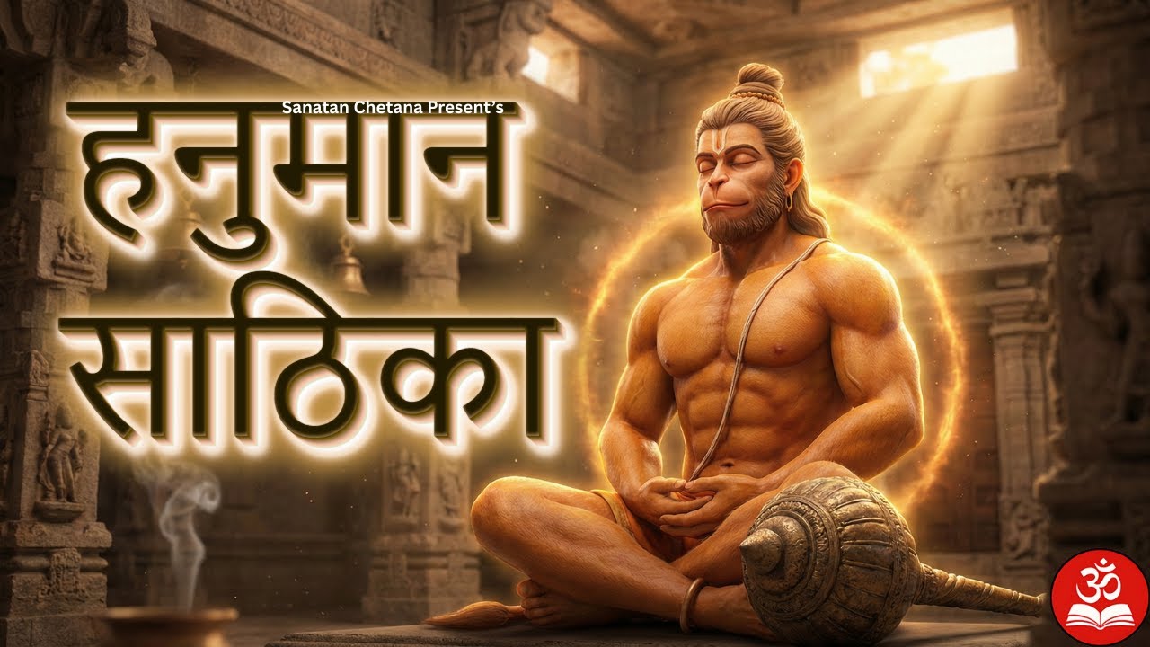 🚩 Hanuman Sathika Full Path | श्री हनुमान साठिका | Goswami Tulsidas | Powerful Hanuman Mantra