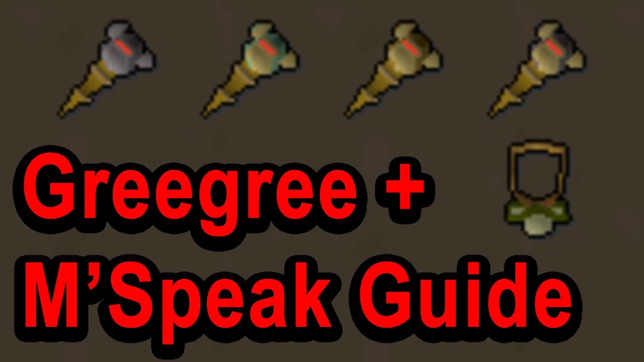 Obtain All 4 Monkey Greegrees + M'Speak Amulet  |  OSRS Guide