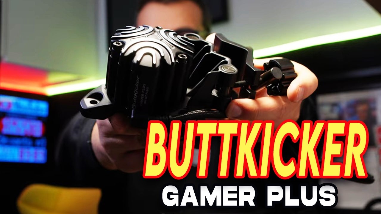 Buttkicker Gamer Plus review!