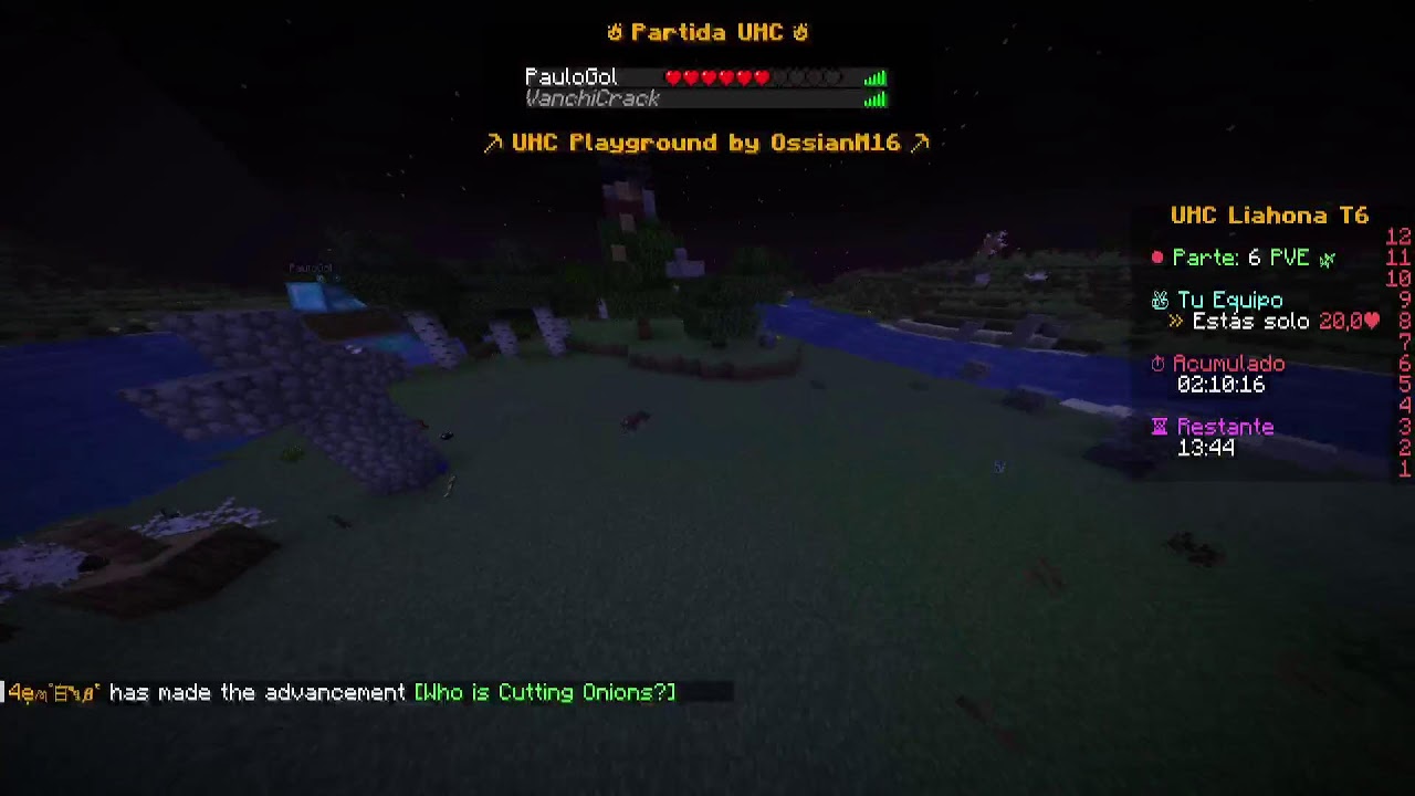 JUGANDO UHC DE 2 HORAS EN MINECRAFT