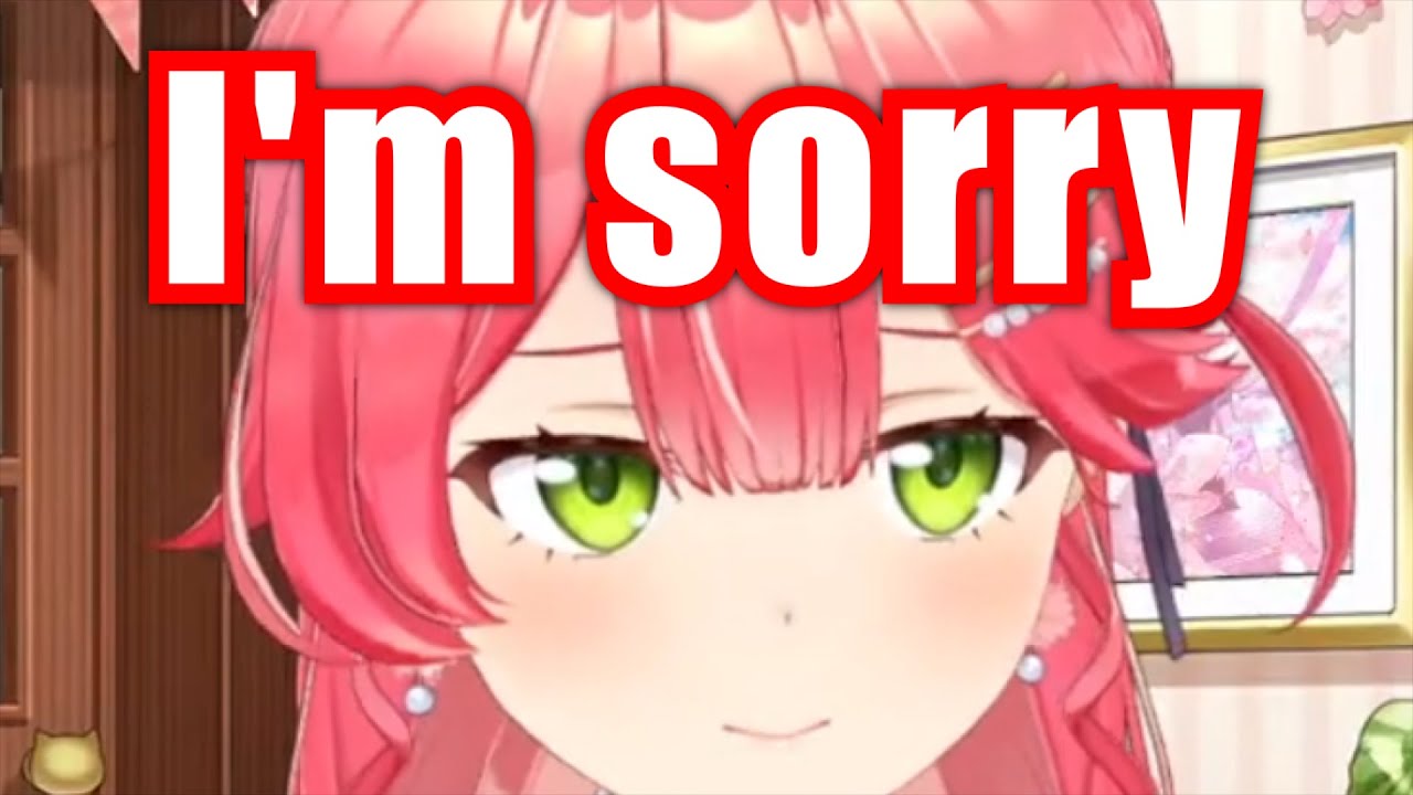 Miko Apologize For The Horse Race Incident【Hololive】